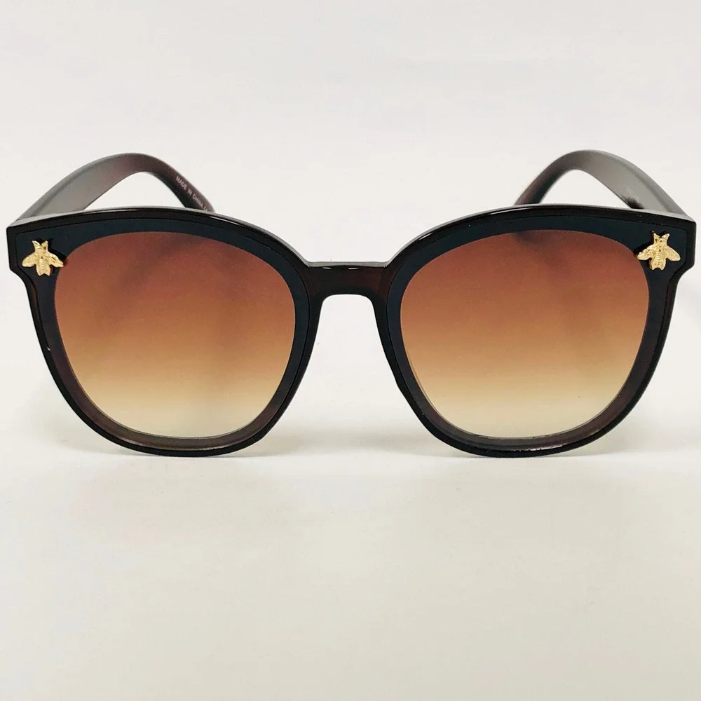 Sunglasses Women Fashion Shades Designer Inspired Trendy Sun Glasses‎ Brown Lens